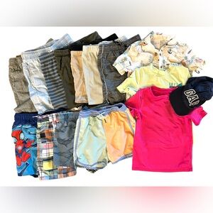 Boys Size 5T Summer Clothing Bundle 15 Pieces